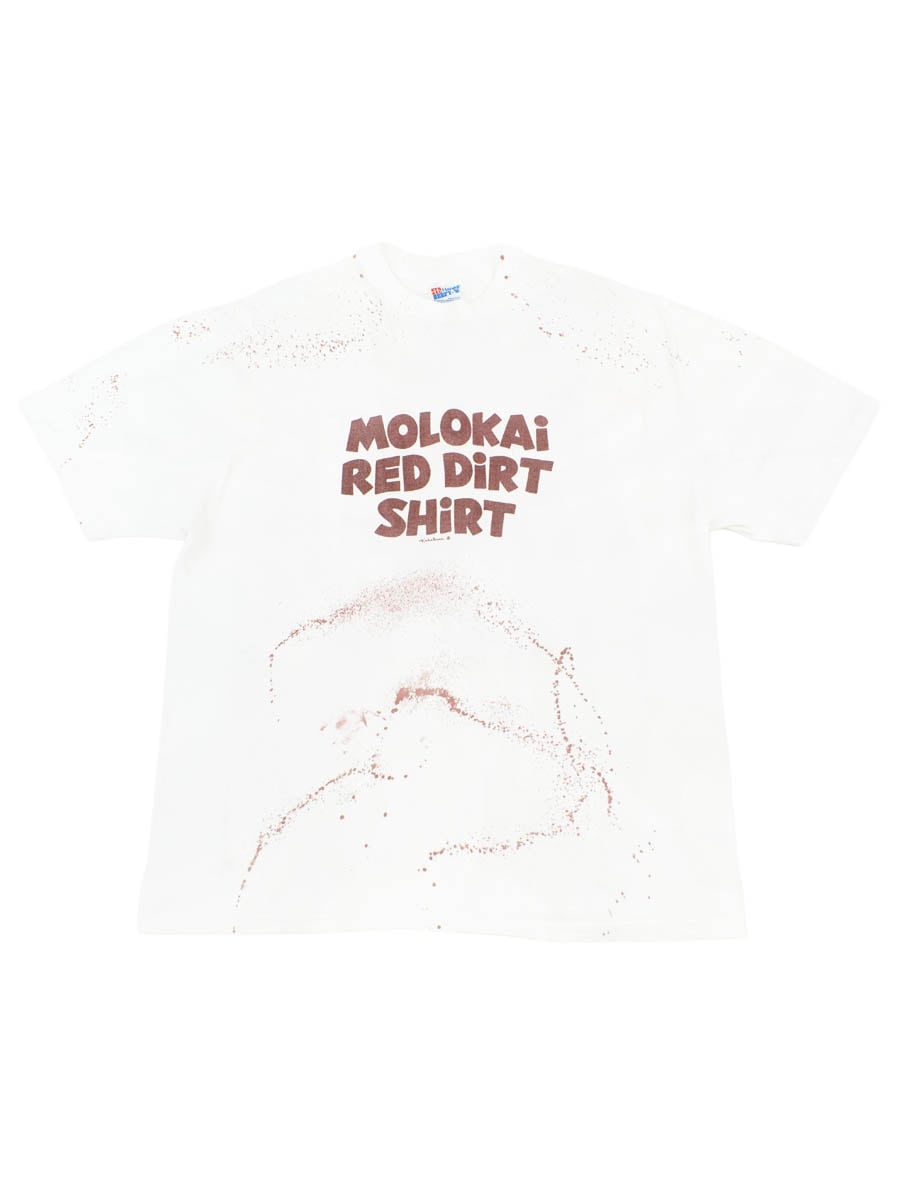 90's Hanes ''MOLOKAI RED DIRT SHIRT'' Tシャツ 表記(XL) USA製