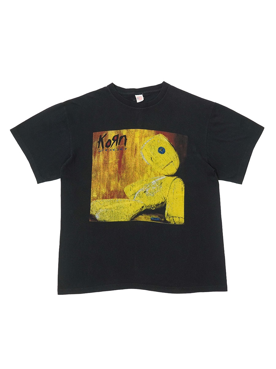 00's USA ''KoЯn 2000 TOUR'' 両面プリント ツアーTシャツ ブラック 表記(XL)