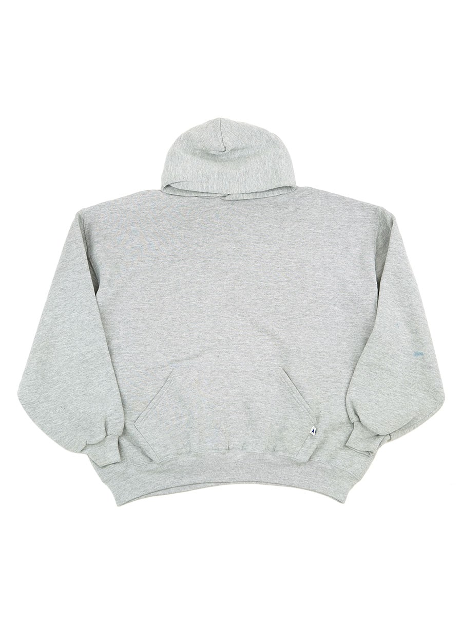 90's RUSSELL ATHLETIC 無地 スウェットパーカ グレー 表記(XXL) USA製