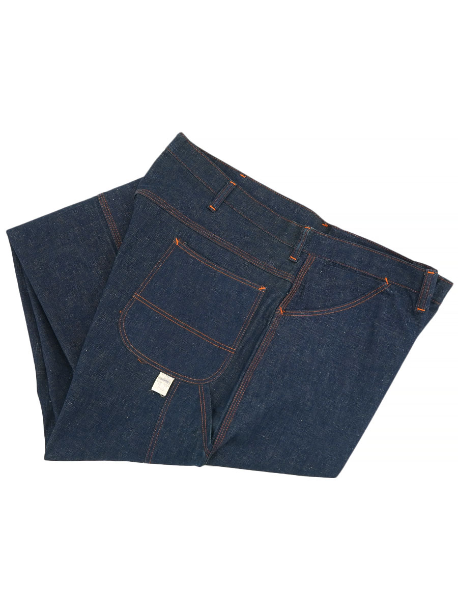 60's UNKNOWN デニムペインターパンツ 表記(W42 L30) NOS | NEW ITEM