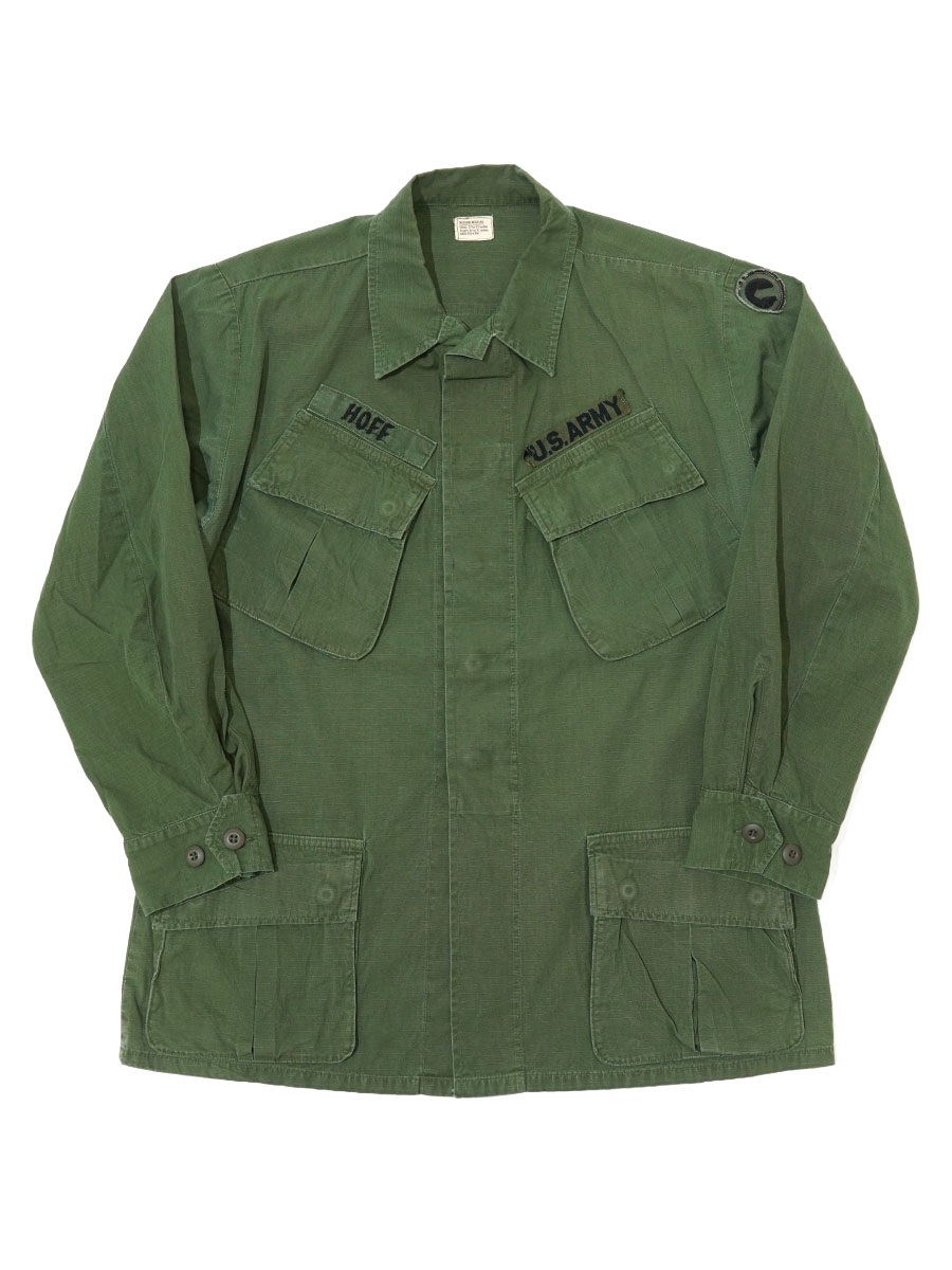 68 U.S.ARMY ジャングルファティーグジャケット 4th 表記(MEDIUM