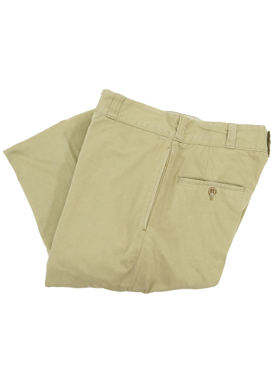 60's U.S.ARMY チノトラウザーズ ジッパーフライ 表記(W32 L33) | SOLD