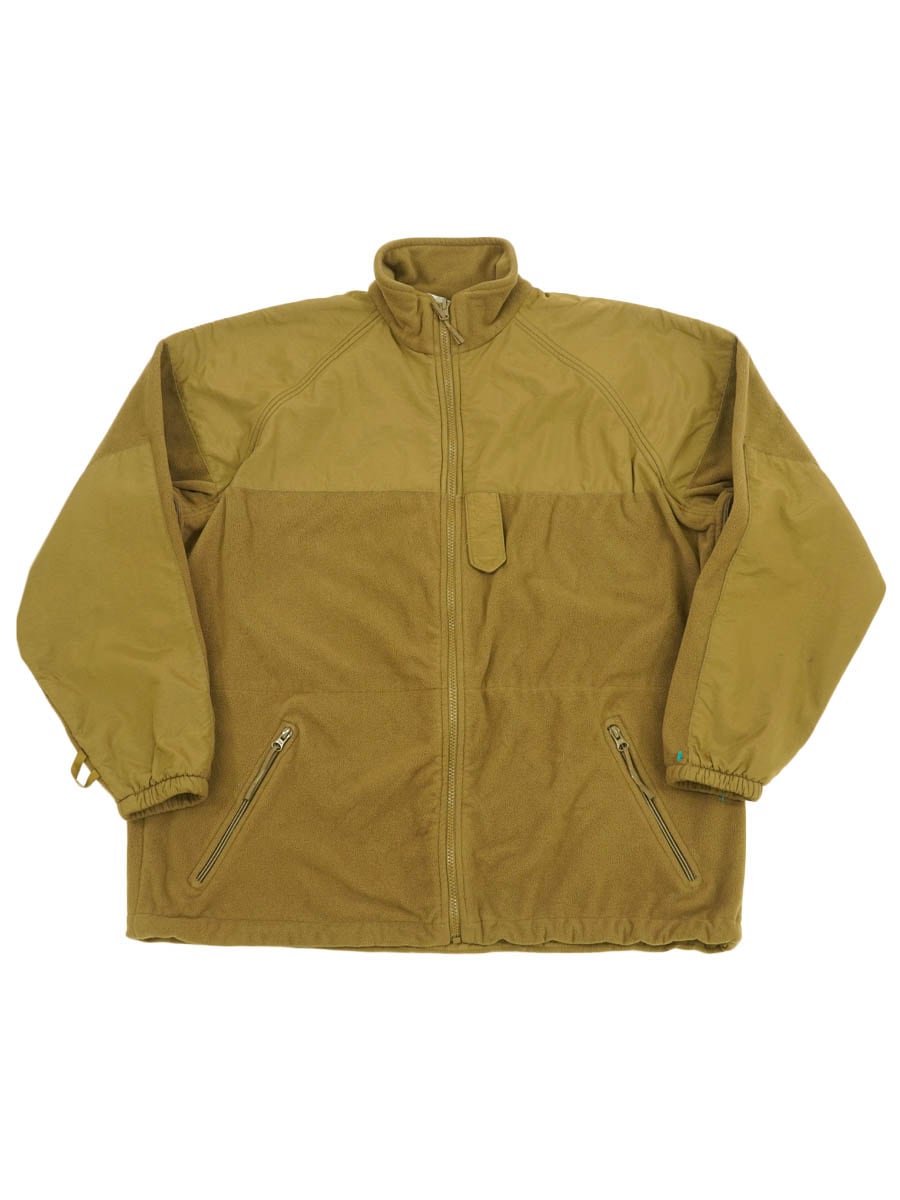 '13 U.S.NAVY フリースライナージャケット コヨーテ 表記(LARGE REGULAR)