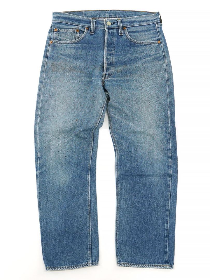 80's Levi's 501 66後期 デニムパンツ 良色落ち 表記(34x29) 