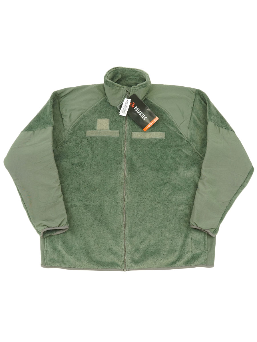 '10 ECWCS GEN3 LEVEL3 POLARTEC フリースジャケット フォリッジグリーン 表記(XLARGE LONG) NOS