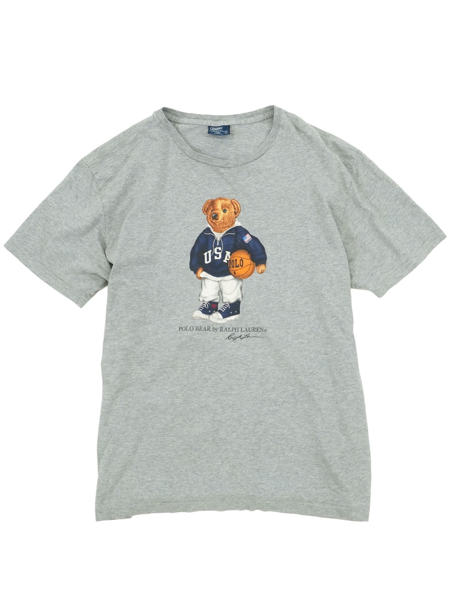ラルフローレン ベア Tシャツ グレー 表記(L) | SOLD OUT