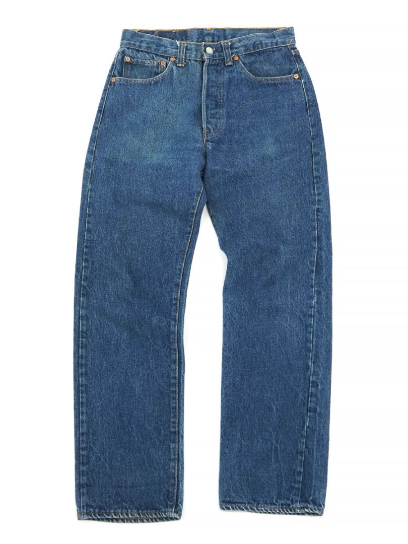 80's LEVI'S 501 内股シングル クロスオーバー デニムパンツ 表記(W31