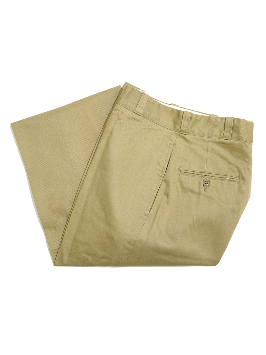 72 U.S.ARMY チノトラウザーズ ジッパーフライ 表記(W30 L31) NOS