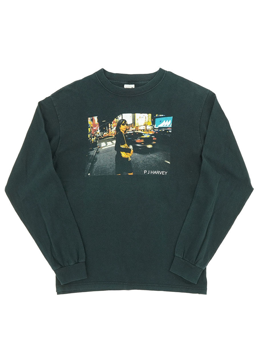 00's anvil PJ HARVEY ''Stories From The City, Stories From The Sea'' フォト ロングスリーブ Tシャツ ブラック 表記(M)  
