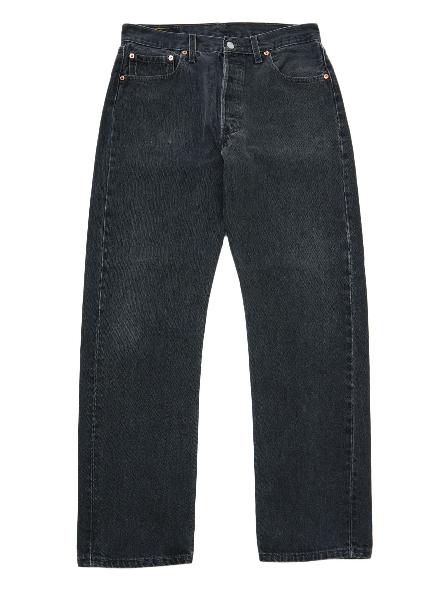 Levi's 501 ブラックデニム W34 L32 90's Levi's 501 ブラック デニムパンツ 表記(W34 L32) USA製 | NEW