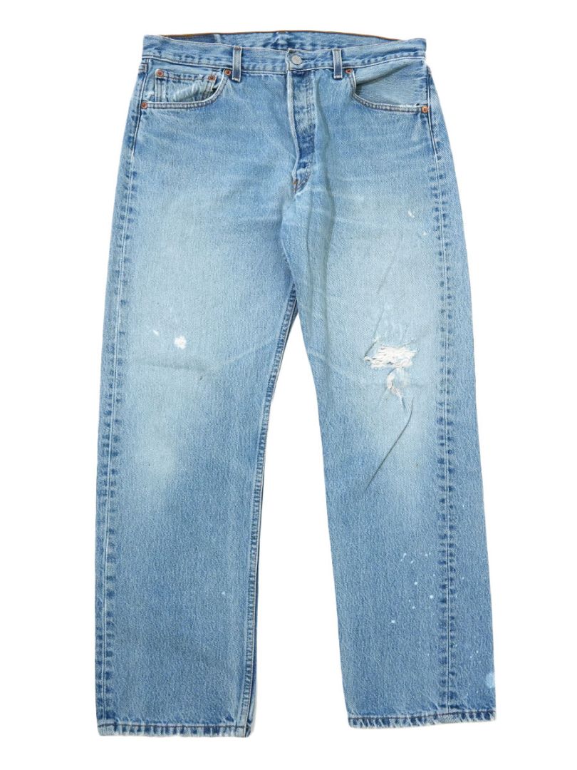 00's Levi's 501 デニムパンツ ヒゲ 味あり良雰囲気 表記(34x30