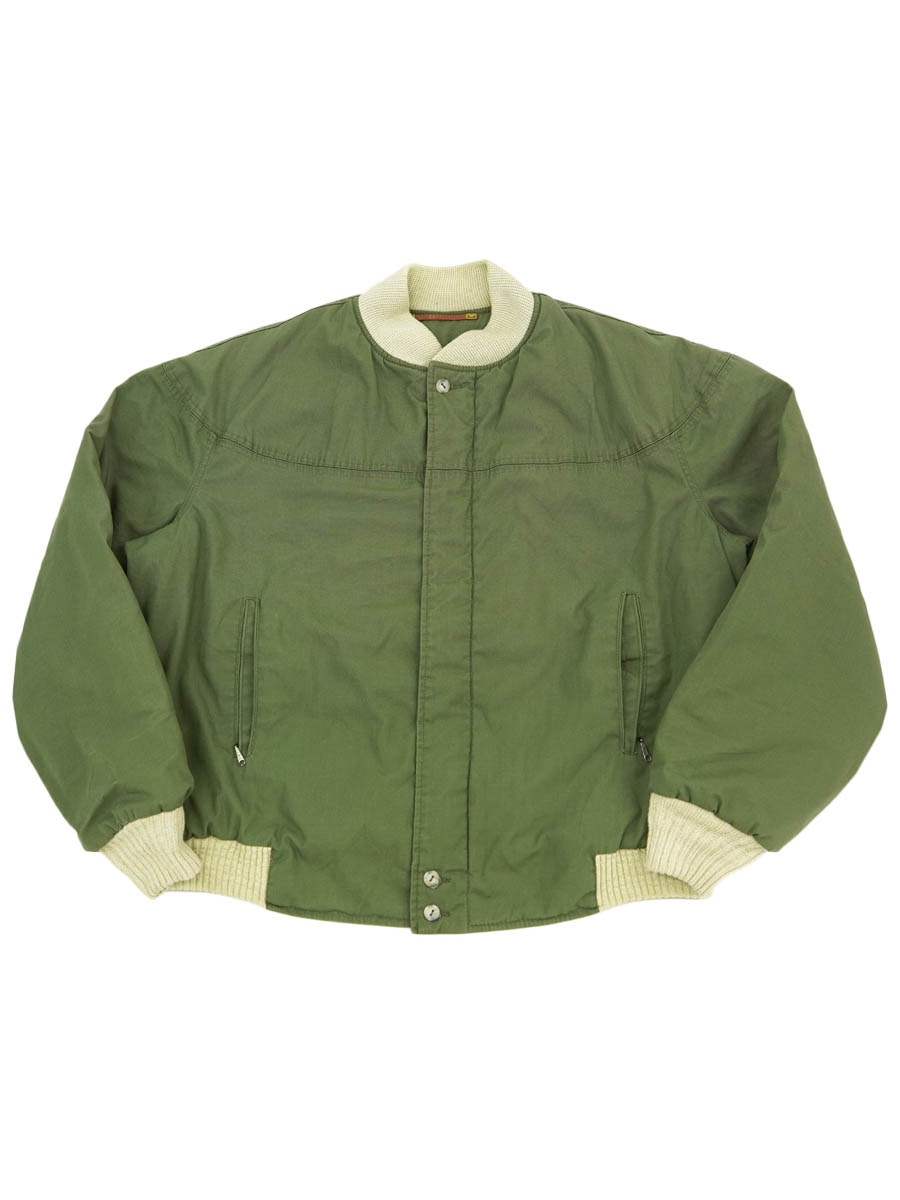 70's CATALINA Varsity キャップショルダージャケット モスグリーン