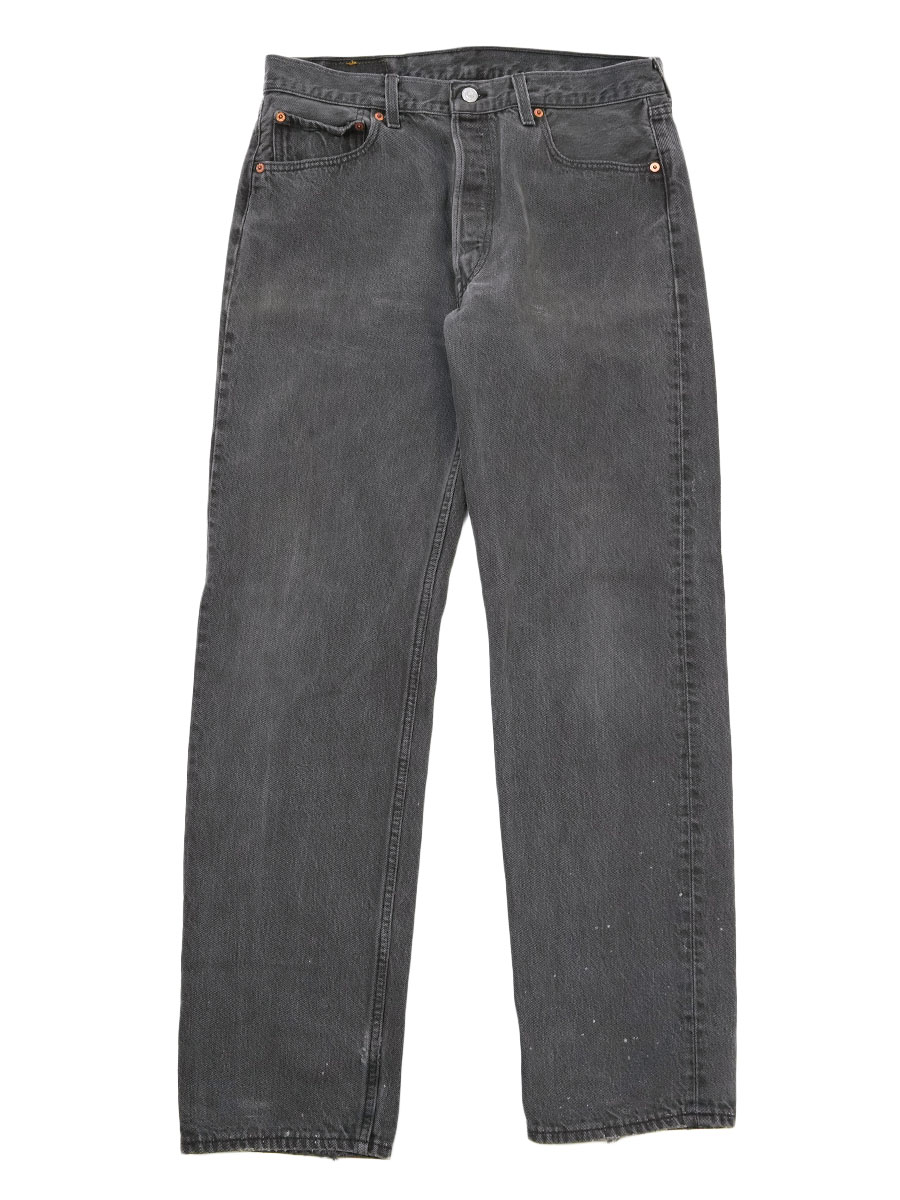 90's Levi's 501 ブラック デニムパンツ 表記(W34 L32) USA製 | すべて