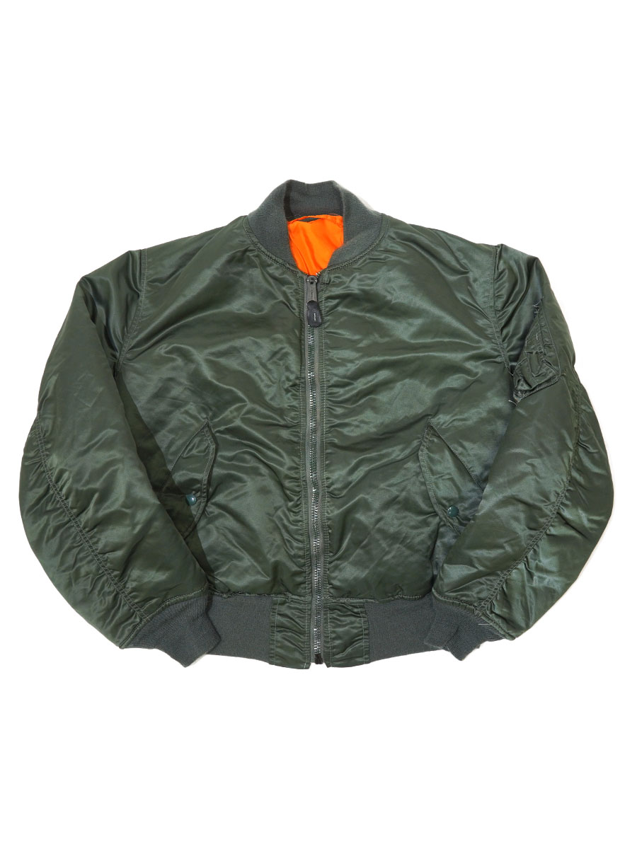 USA製 ALPHA INDUSTRIES MA-1 フライトジャケット 表記(LARGE) | NEW