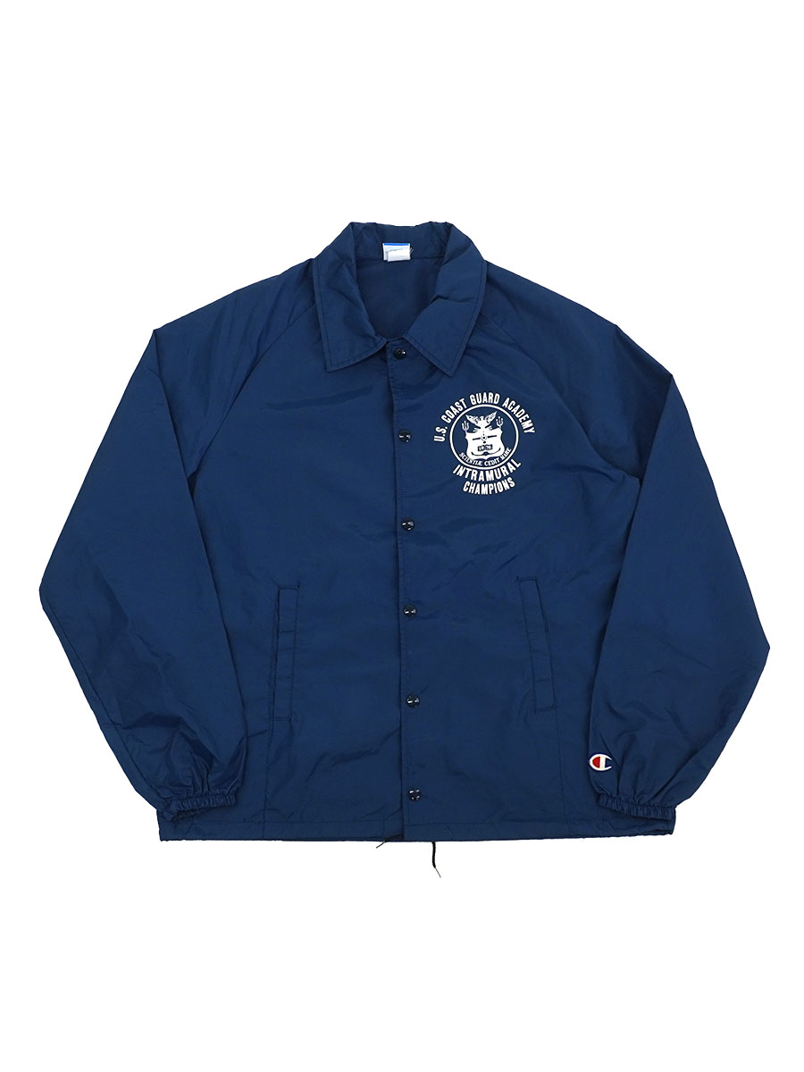 80's 青刺繍タグ チャンピオン ''U.S.COAST GUARD ACADEMY'' コーチ