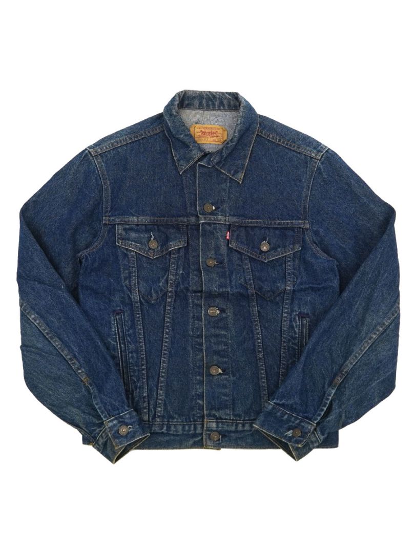 80's Levi's 71506-0216 4ポケ デニムジャケット 濃青 表記(40L) USA製