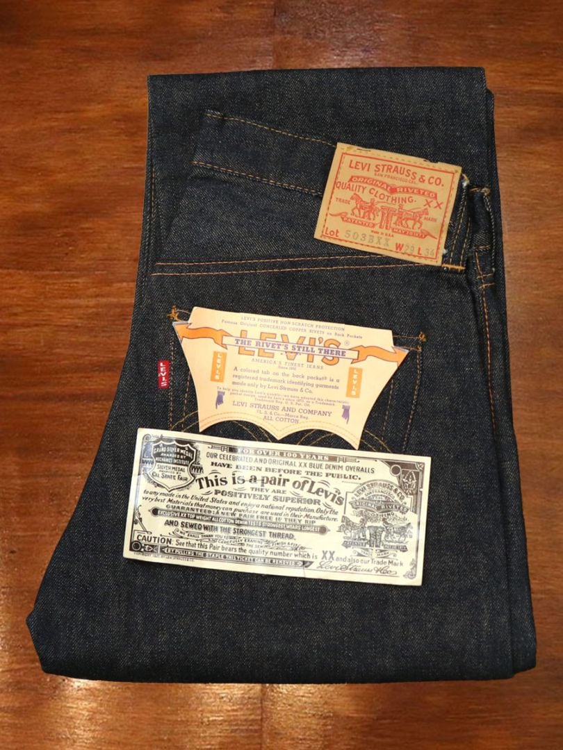 1960s DEAD STOCK , LEVIS 503BXX , Size W29 L34