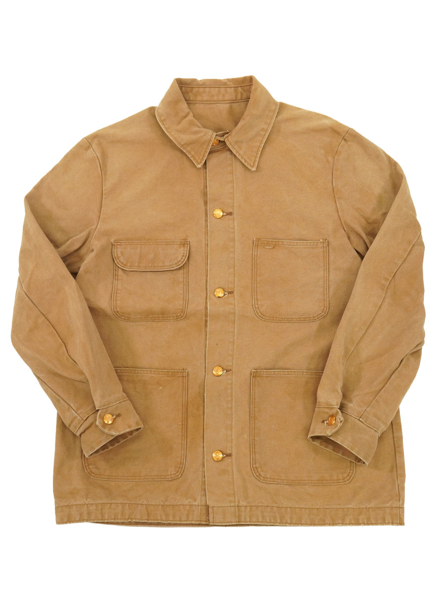 70's Wrangler 4ポケ ダックカバーオール ブラウン 表記(42) USA製
