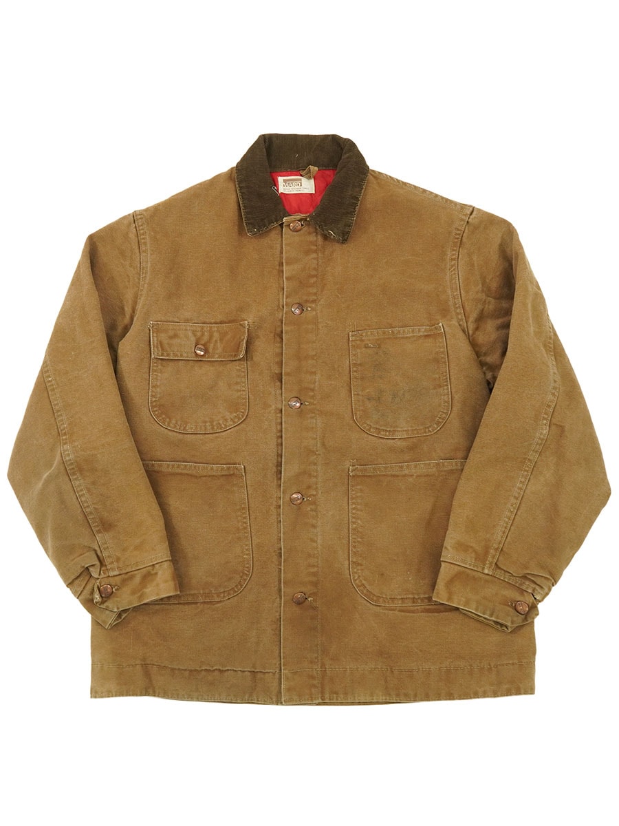 70's MONTGOMERY WARD 4ポケ ダック カバーオール ブラウン 表記(42
