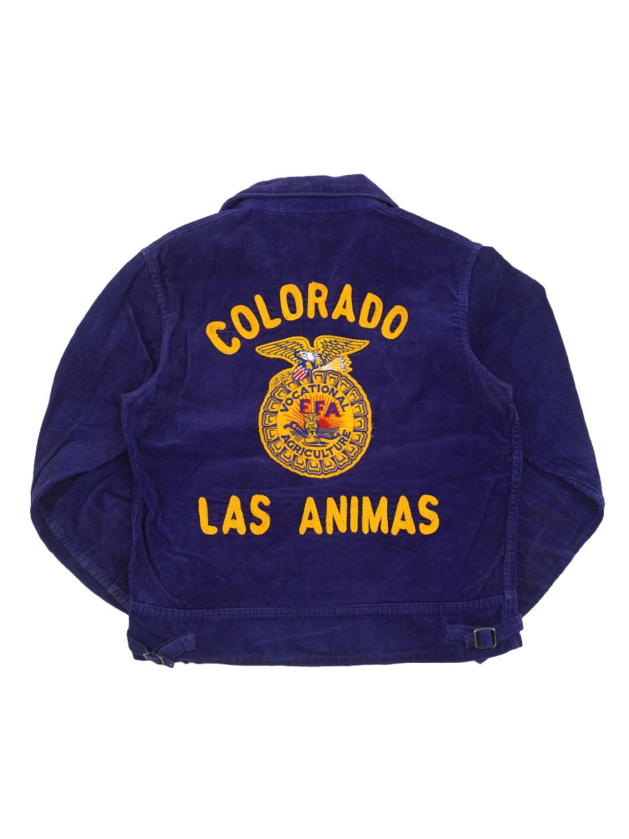 60's ''COLORADO LAS ANIMAS'' FFAジャケット 実寸(38位) | NEW ITEM