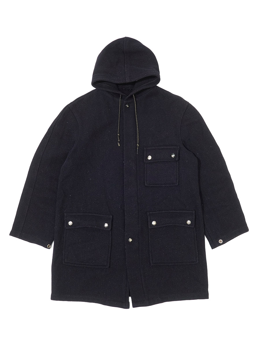 60's THIS FAMOUS Lakeland COAT F/Z メルトンウールコート ダーク