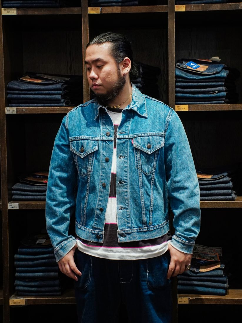 60s LEVI'S 70505 BIG E デニムジャケット 雰囲気系 60's Levi's 70505 BIG-E デニムジャケット 良雰囲気 表記(46) | SOLD