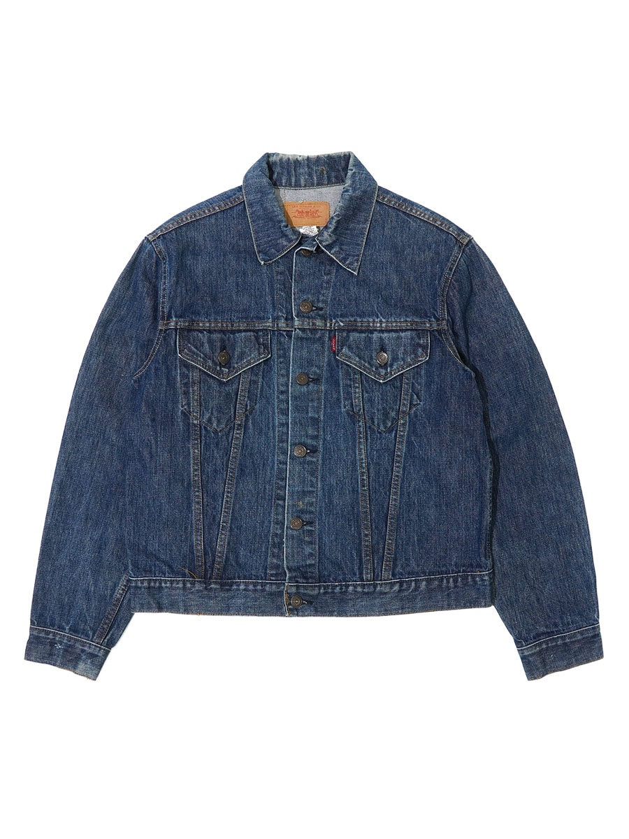 60's LEVI'S 70505 BIG-E デニムジャケット 色残り 良雰囲気 表記(42