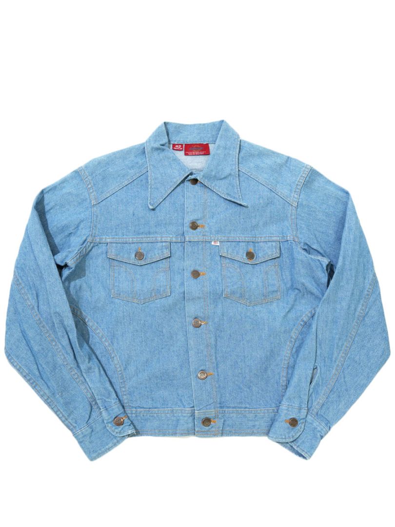 80's DICKIES トラックデニムジャケット 表記(42) USA製