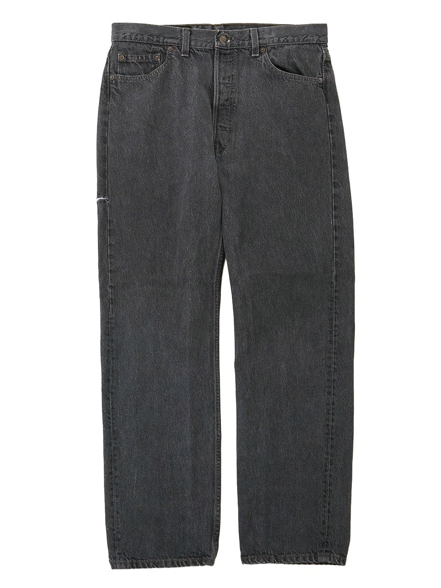 90's LEVI'S 501 先染めブラック デニムパンツ 表記(W36 L32) USA製