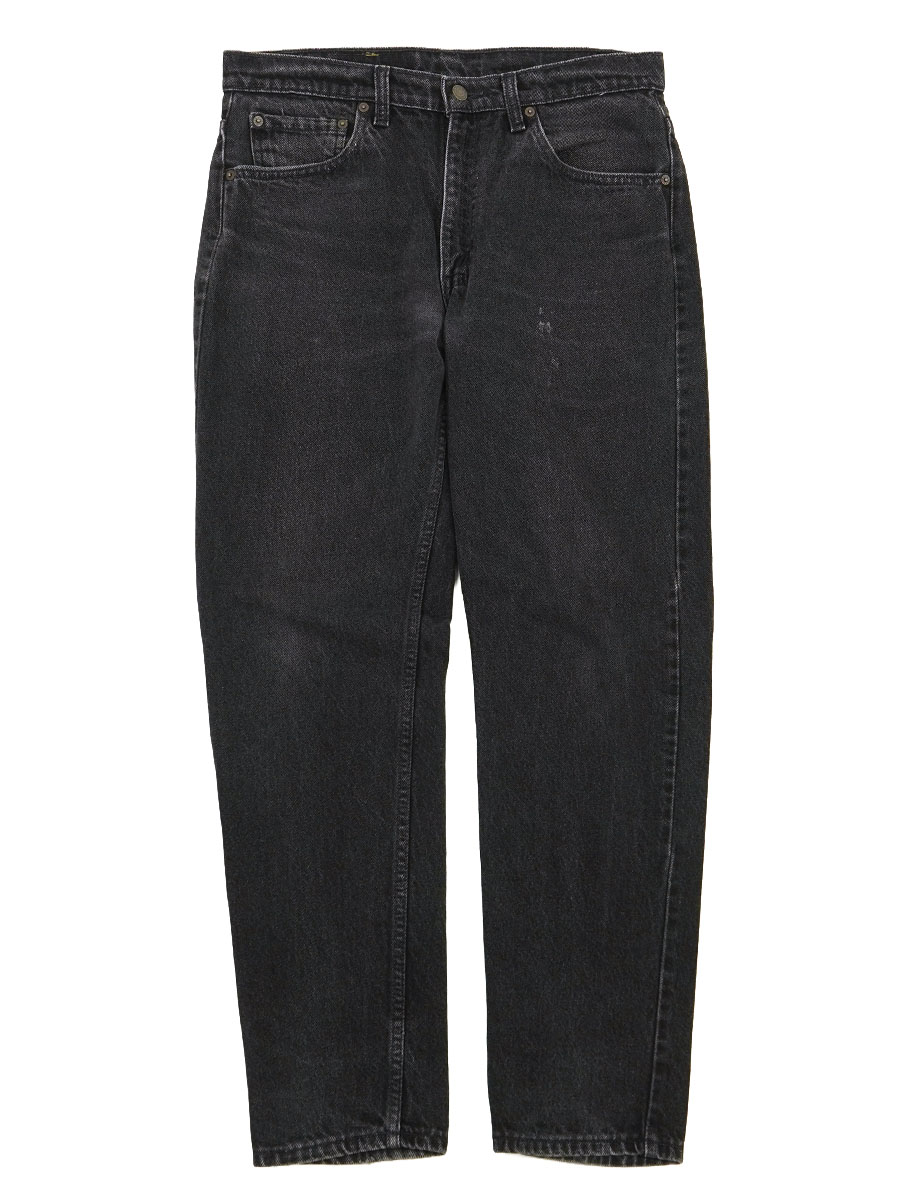Levi's 512 ブラック W34 L30 USA製 94年12月製 00's LEVI'S 512 ブラックデニムパンツ 表記(W34 L30) CANADA製