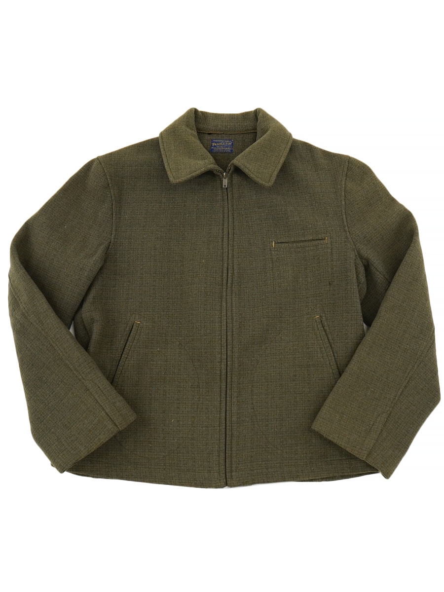 40's PENDLETON センタープリーツ ウールスポーツJKT 実寸(38位) | NEW