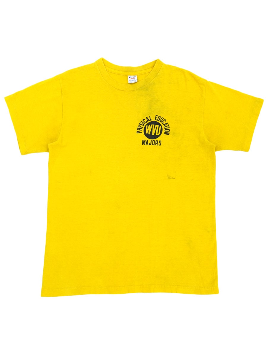80's トリコタグ チャンピオン ''WVU PHYSICAL EDUCATION MAJORS