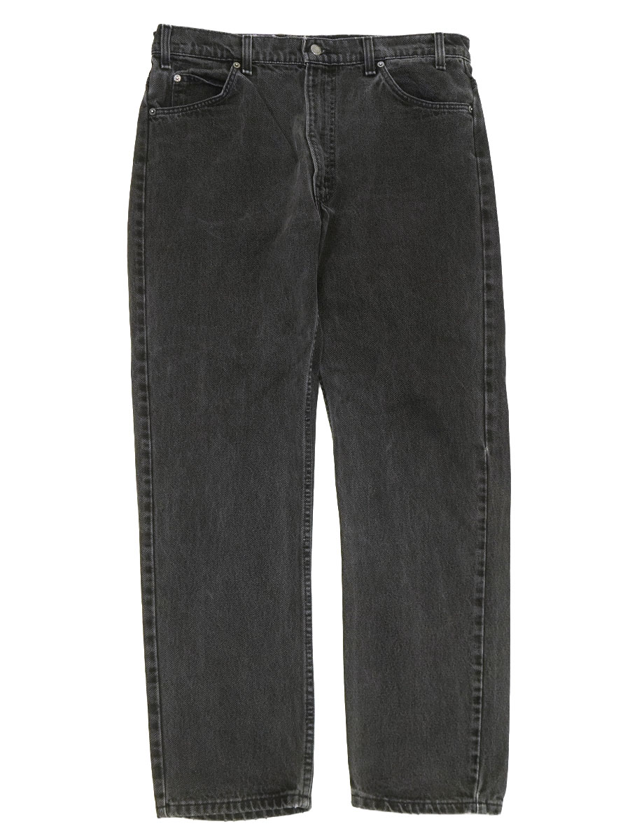 Levi's 505 デニムパンツ W36 L30 90's～ LEVI'S 505 ブラックデニムパンツ 表記(W36 L30) USA製 | NEW