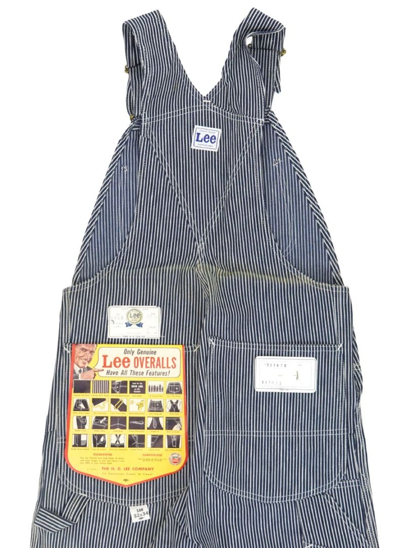 50's～ Lee 98SB ヒッコリーオーバーオール 表記(W32 L34) NOS | NEW