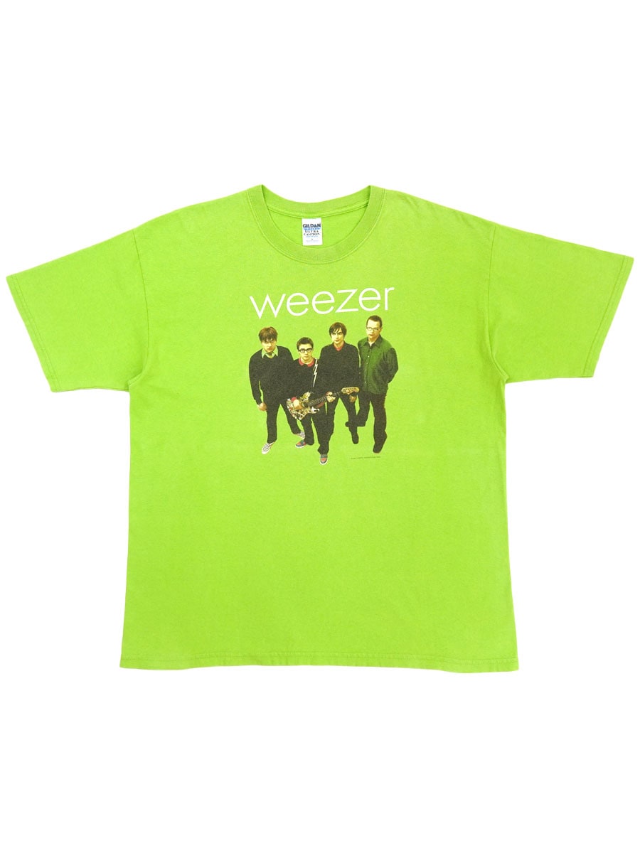 00's GILDAN weezer ''weezer (Green Album)'' Tシャツ アップル