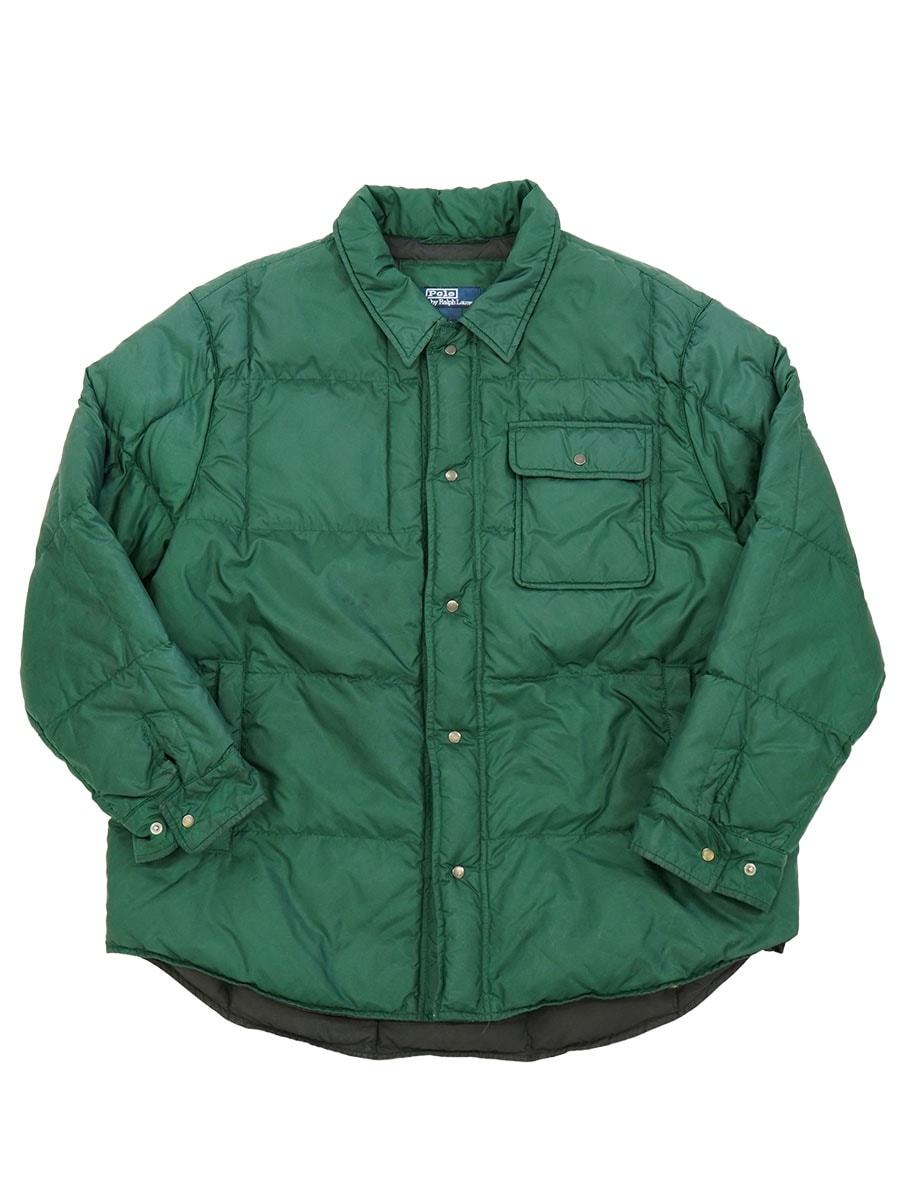 ラルフローレン ダウンジャケット ダークグリーン 表記(L) | NEW ITEM