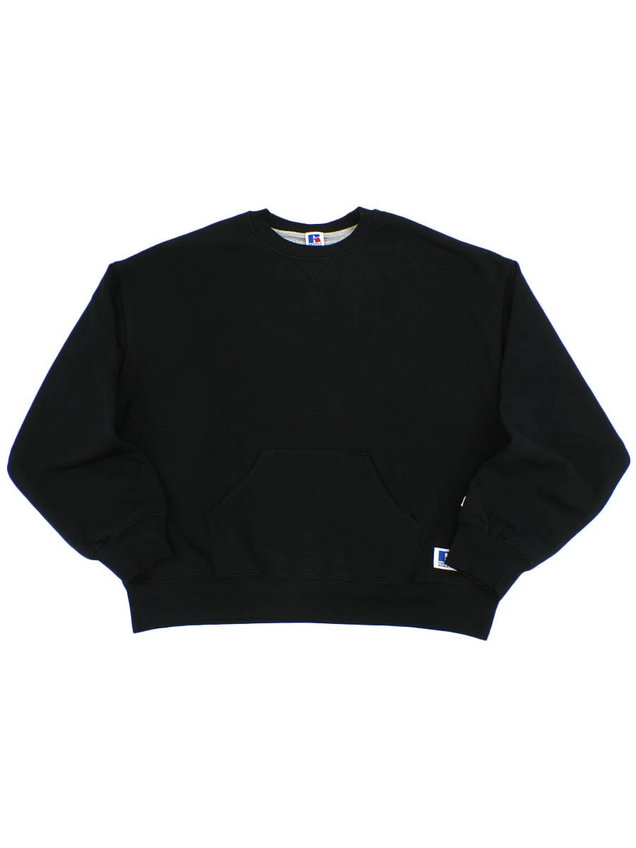 RUSSELL × BerBerJin Nu Blend Double Face CN Sweat BLACK