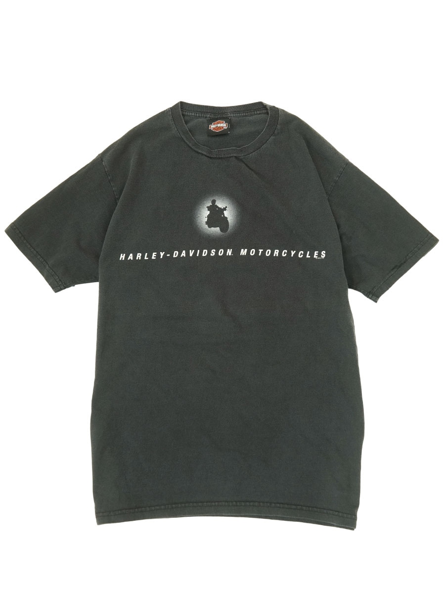 Harley-Davidson ジョーカー 両面プリント Tシャツ 黒 00's HARLEY-DAVIDSON ''HARLEY-DAVIDSON MOTORCYCLES'' 両面プリントT