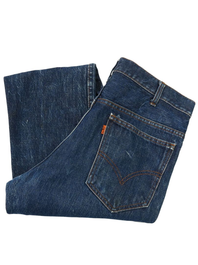 60's Levi's 606 オレンジタブ BIG-E デニムパンツ 良色落ち 実寸(W33 L28)