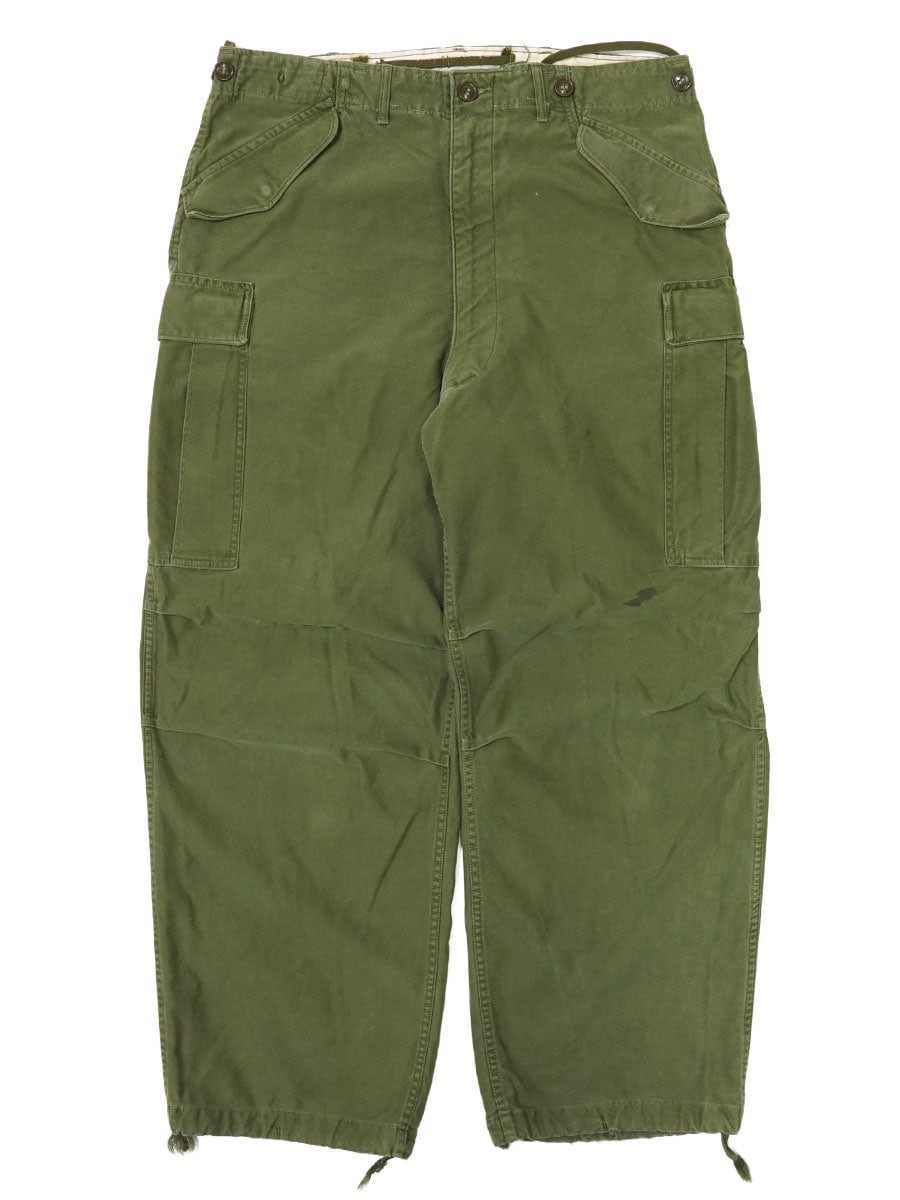 '52 U.S.ARMY M-51 フィールドパンツ 表記(MEDIUM-REGULAR)