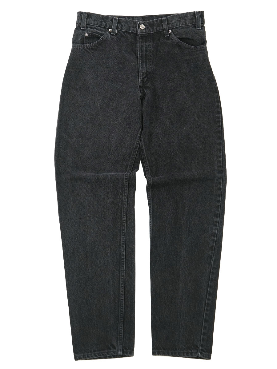 90's Levi's 550 ブラックデニムパンツ 黒タブ 表記(W33 L32) USA製