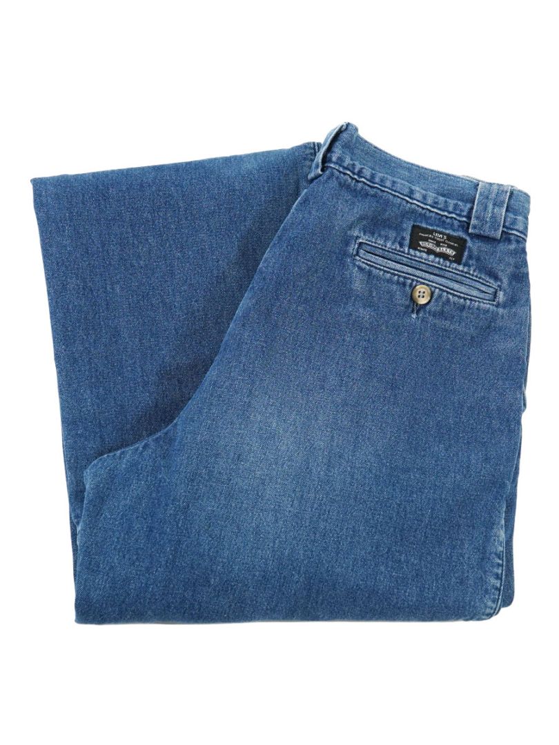 80's～ LEVI'S 2タック デニムスラックス 裏地付き 表記(W31 L34) イタリア製