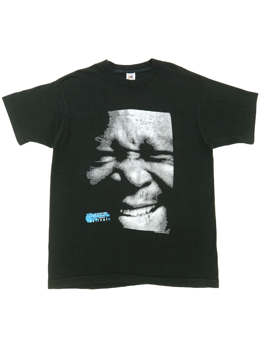 90's FRUIT OF THE LOOM ''BLUES MUSIC Festival '93'' 両面プリント T