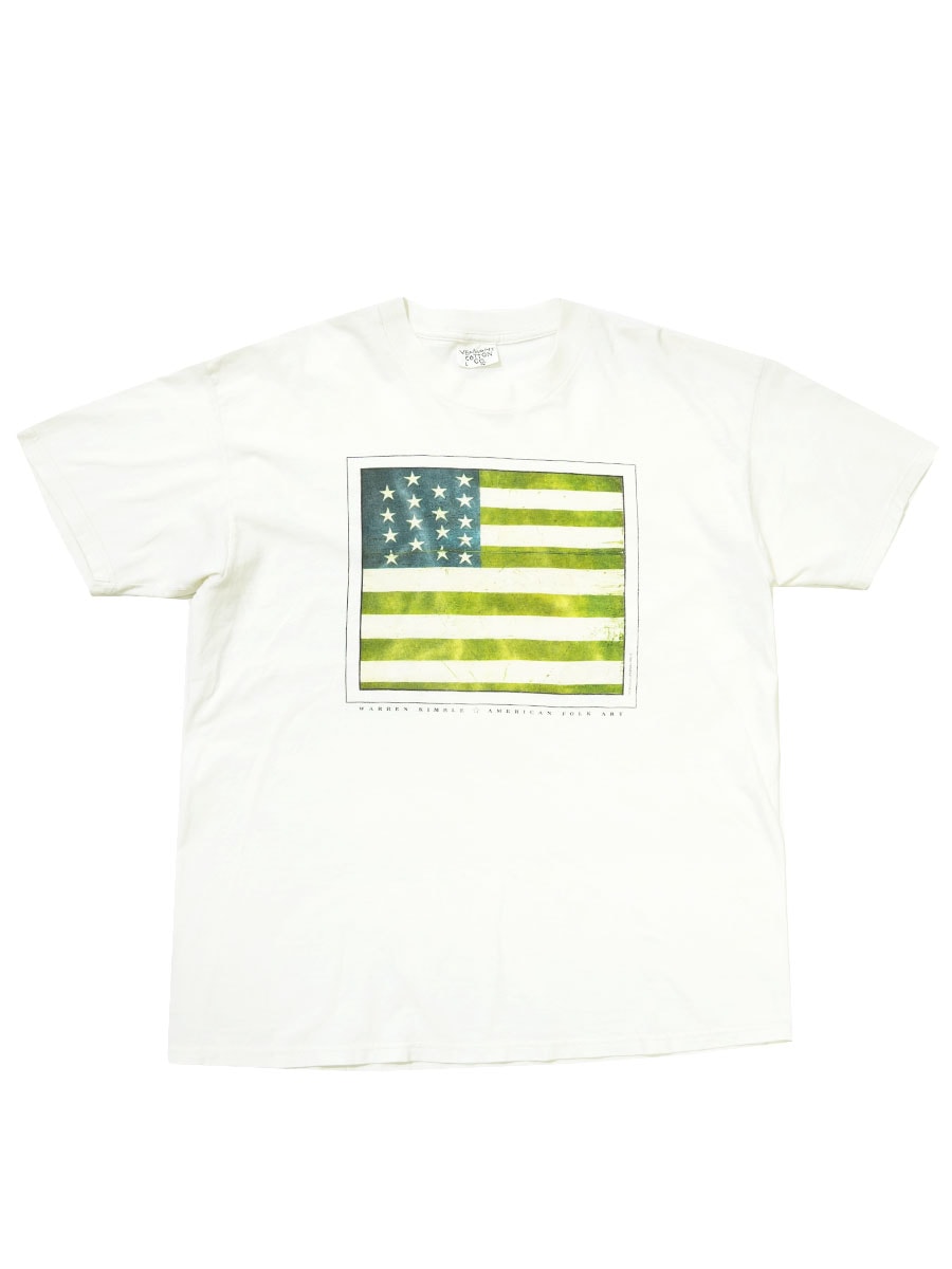 FUCT 星条旗タグ Tシャツ 毛沢東 プリント L 90s ヴィンテージ 90's Vermont Cotton Co. 星条旗 プリントTシャツ 表記(L) USA製