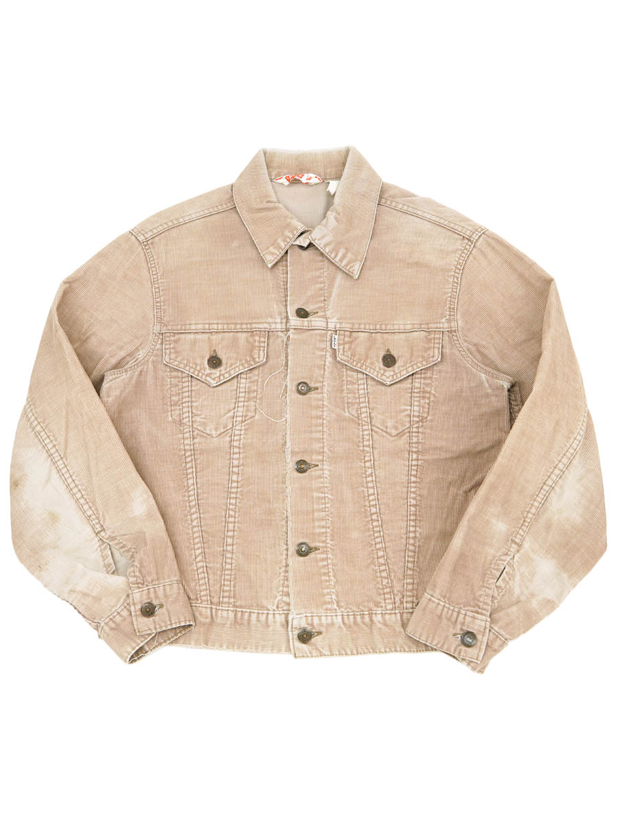70's Levi's 70505 コーデュロイジャケット ピンクベージュ 表記(40