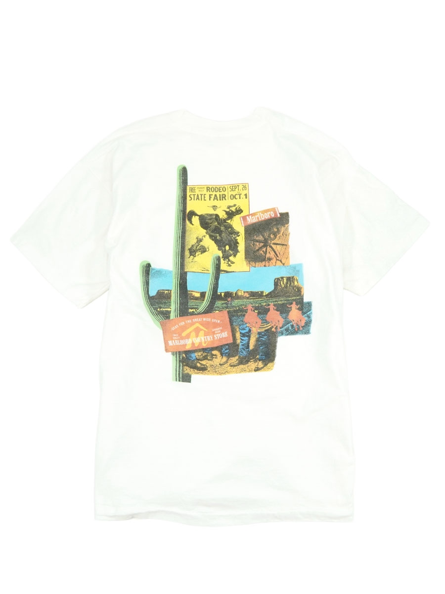 90's FRUIT OF THE LOOM ''Marlboro'' 両面プリント ポケットTシャツ