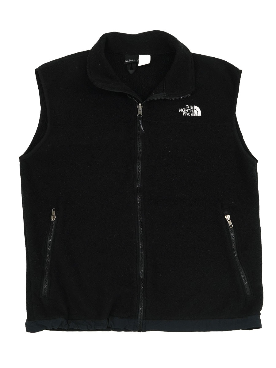 00's～ THE NORTH FACE フリースベスト ブラック 表記(L) | NEW ITEM