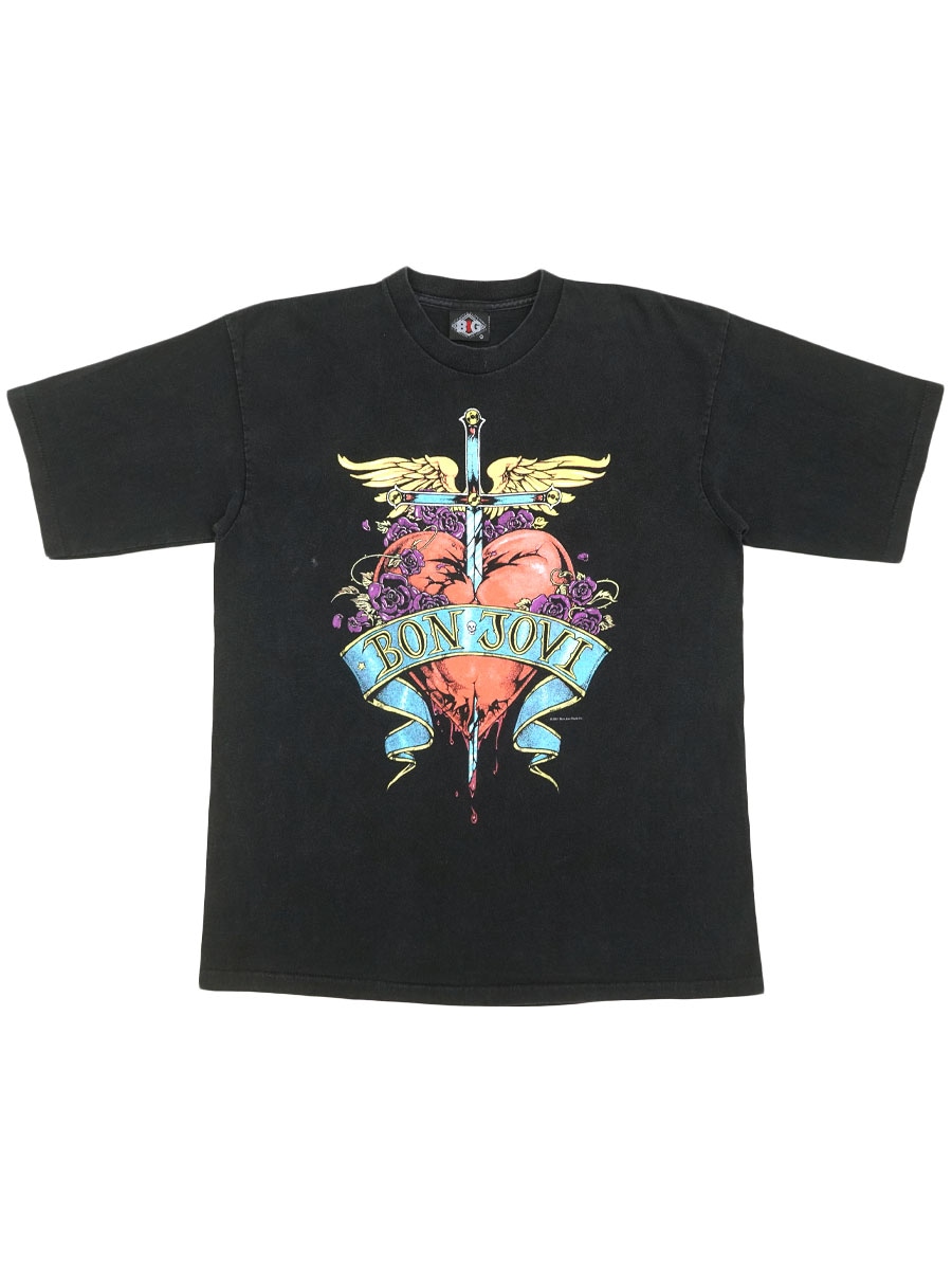 00's B!G LICENCED CLOTHING BON JOVI ''One Wild Night Tour'' T