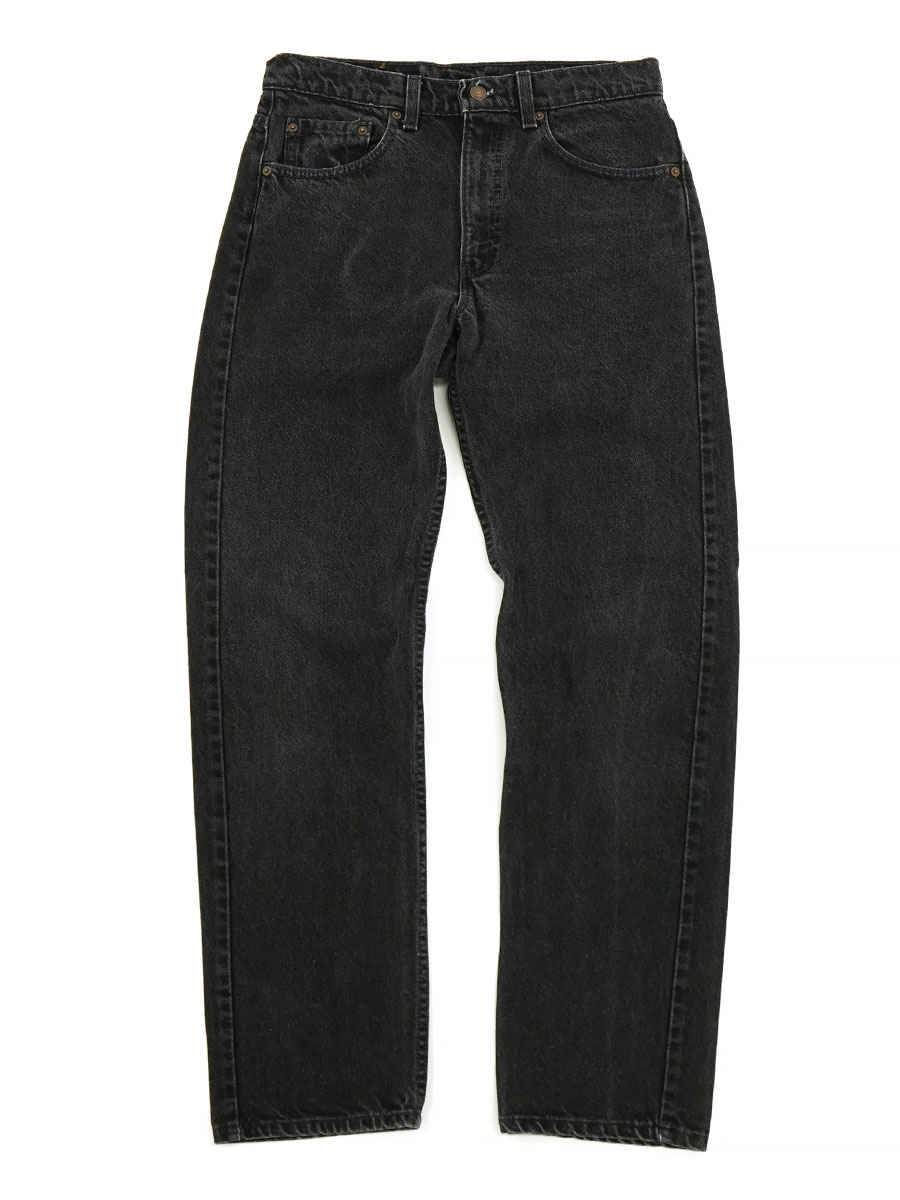 90's LEVI'S 505 ブラックデニムパンツ 表記(W32 L32) USA製