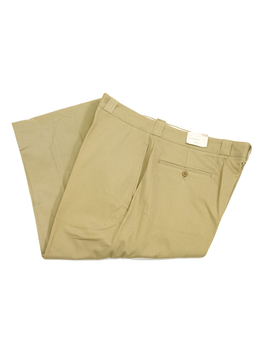 50's M. HOFFMAN & CO. INC. チノワークトラウザーズ ジッパーフライ 表記(W38 L36) NOS